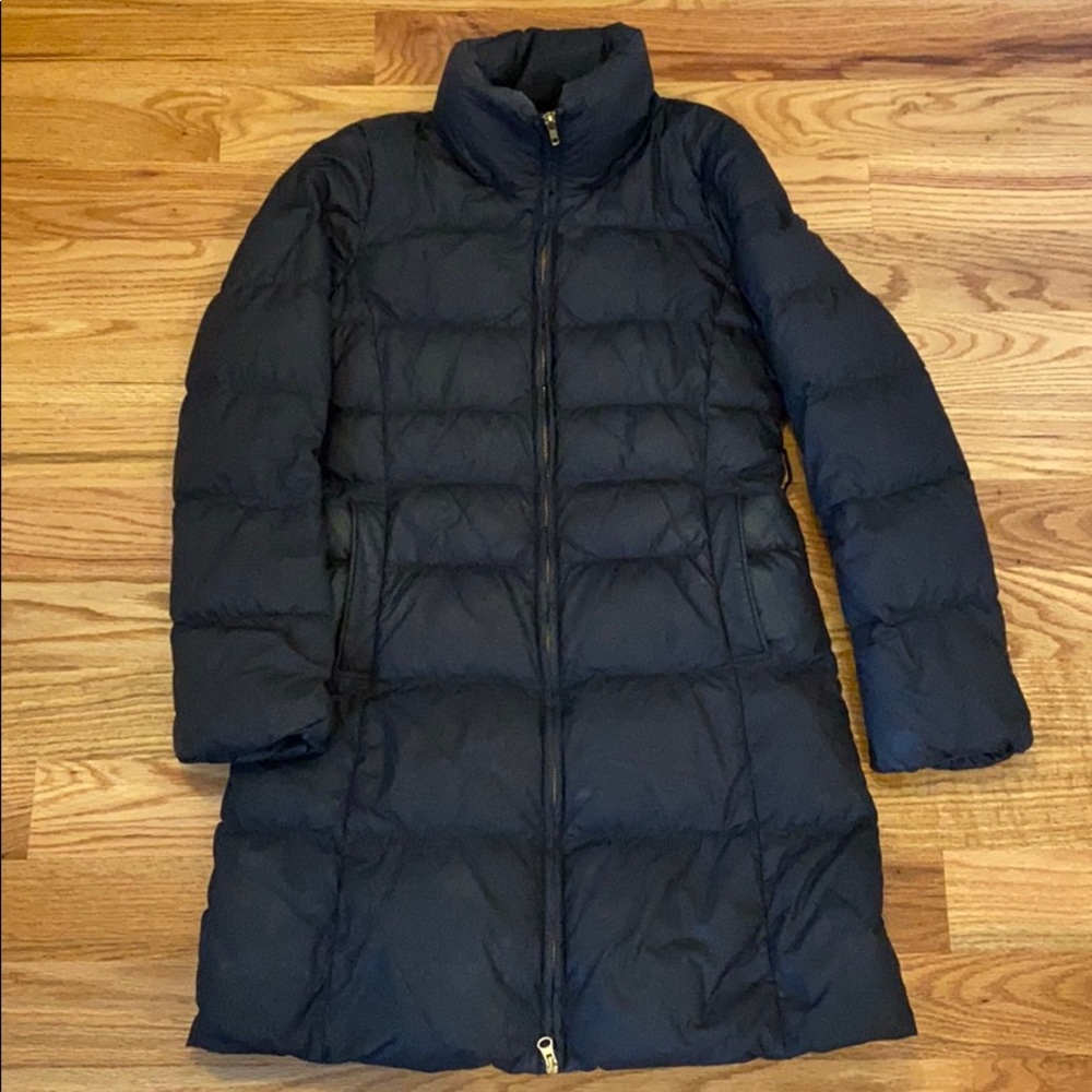 Black puffy jacket